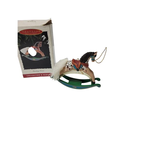 🐎 Hallmark 1995 Rocking Horse Keepsake Ornament – Collector’s Series - Picture 3 of 3